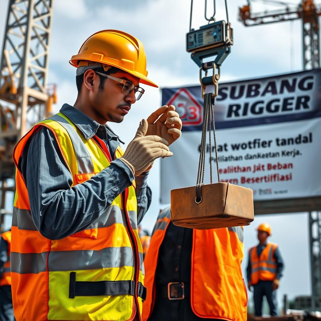 Subang Rigger Handal: Pelatihan Juru Ikat Beban Bersertifikasi K3 untuk Keselamatan Kerja!