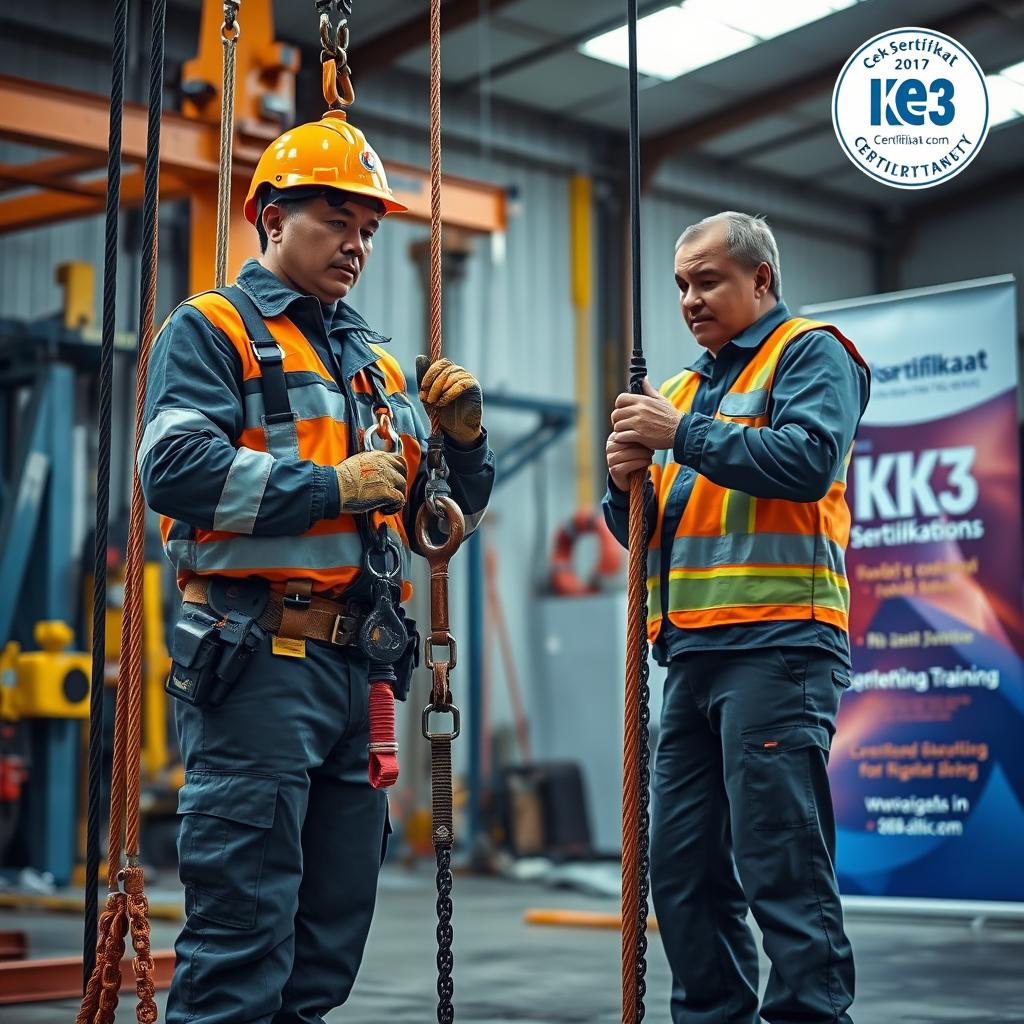 Kediri Rigger: Pelatihan Juru Ikat Bersertifikasi K3 yang Terpercaya