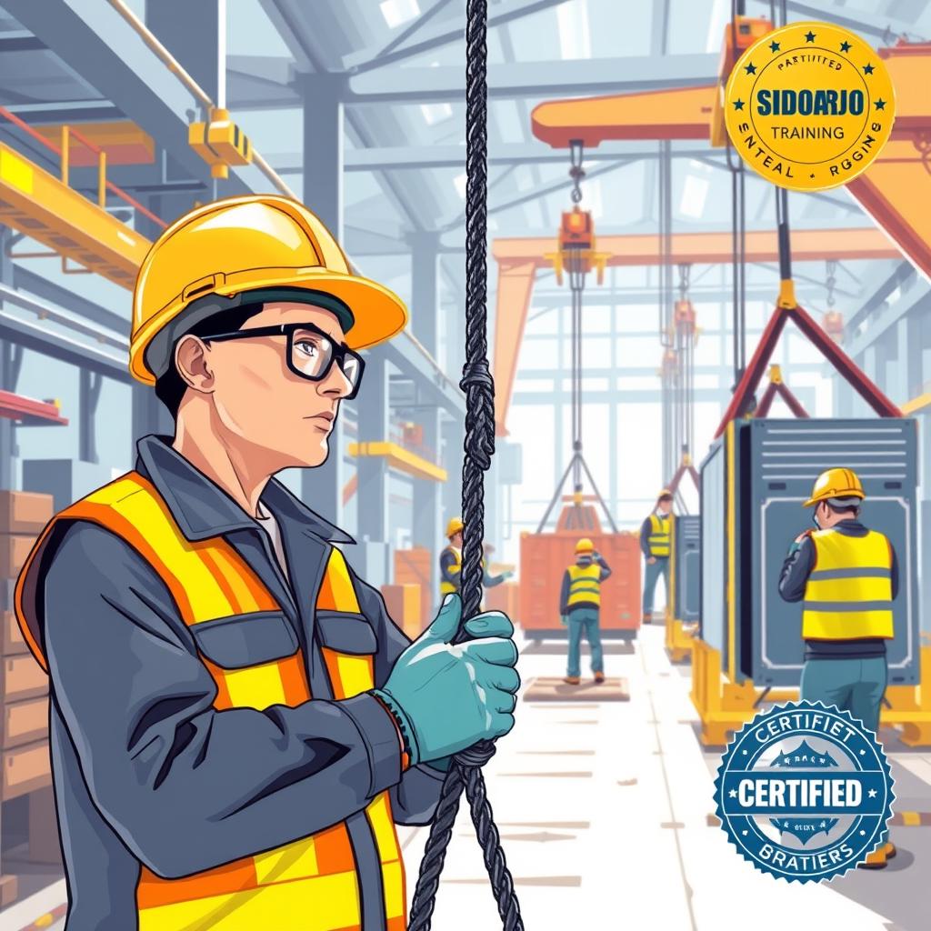 Sidoarjo Rigger: Tingkatkan K3 dengan Pelatihan Ikat Beban Bersertifikasi!