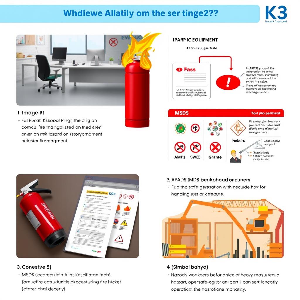 K3 Lengkap: Panduan Mendalam untuk APAR, MSDS, Alat Berat, dan Simbol Bahaya!