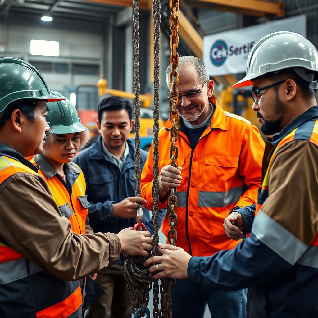 Makassar Rigger: Tingkatkan K3 dengan Pelatihan Juru Ikat Beban!