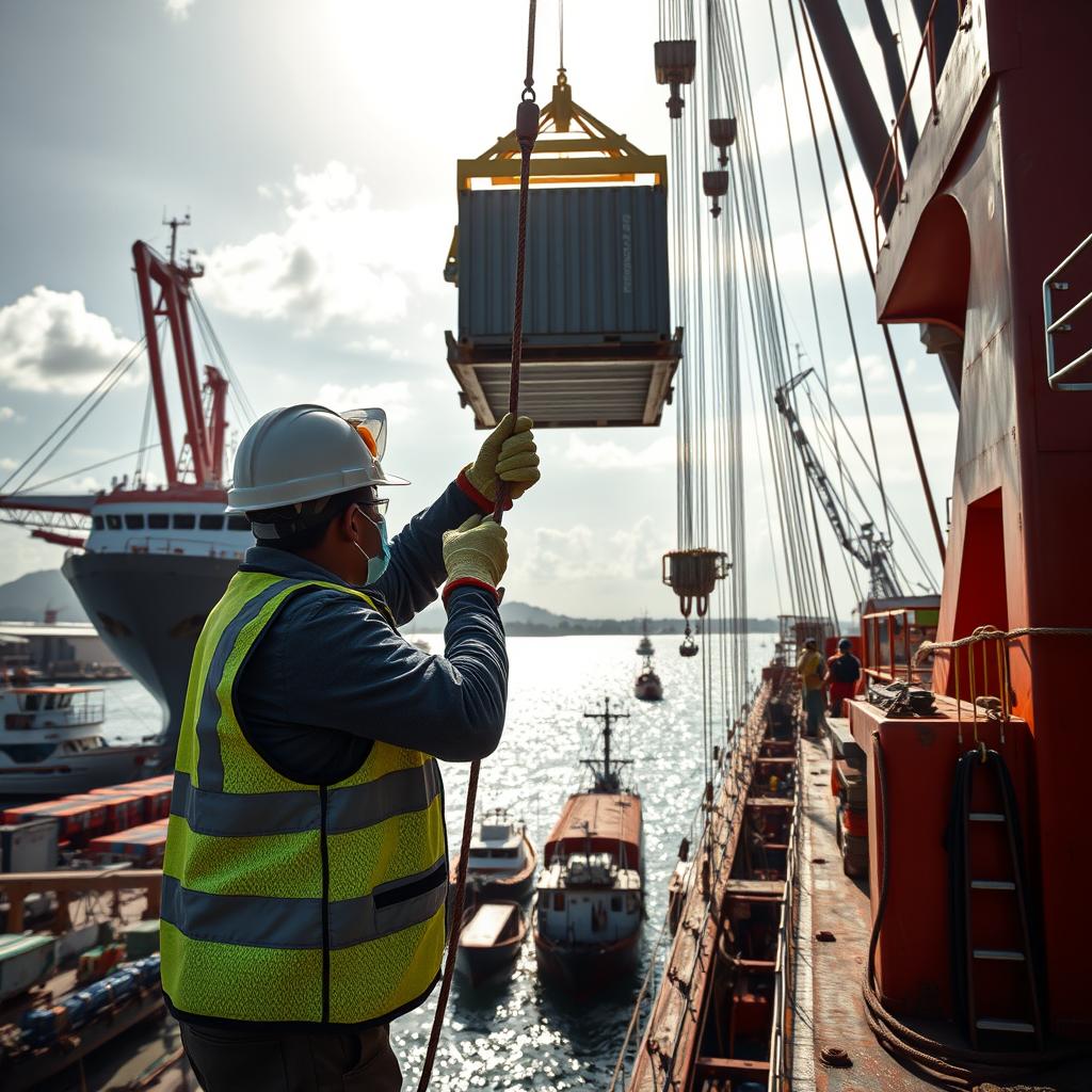 Ambon Rigger: Kunci Sukses di Industri Maritim dengan Sertifikasi Juru Ikat Beban