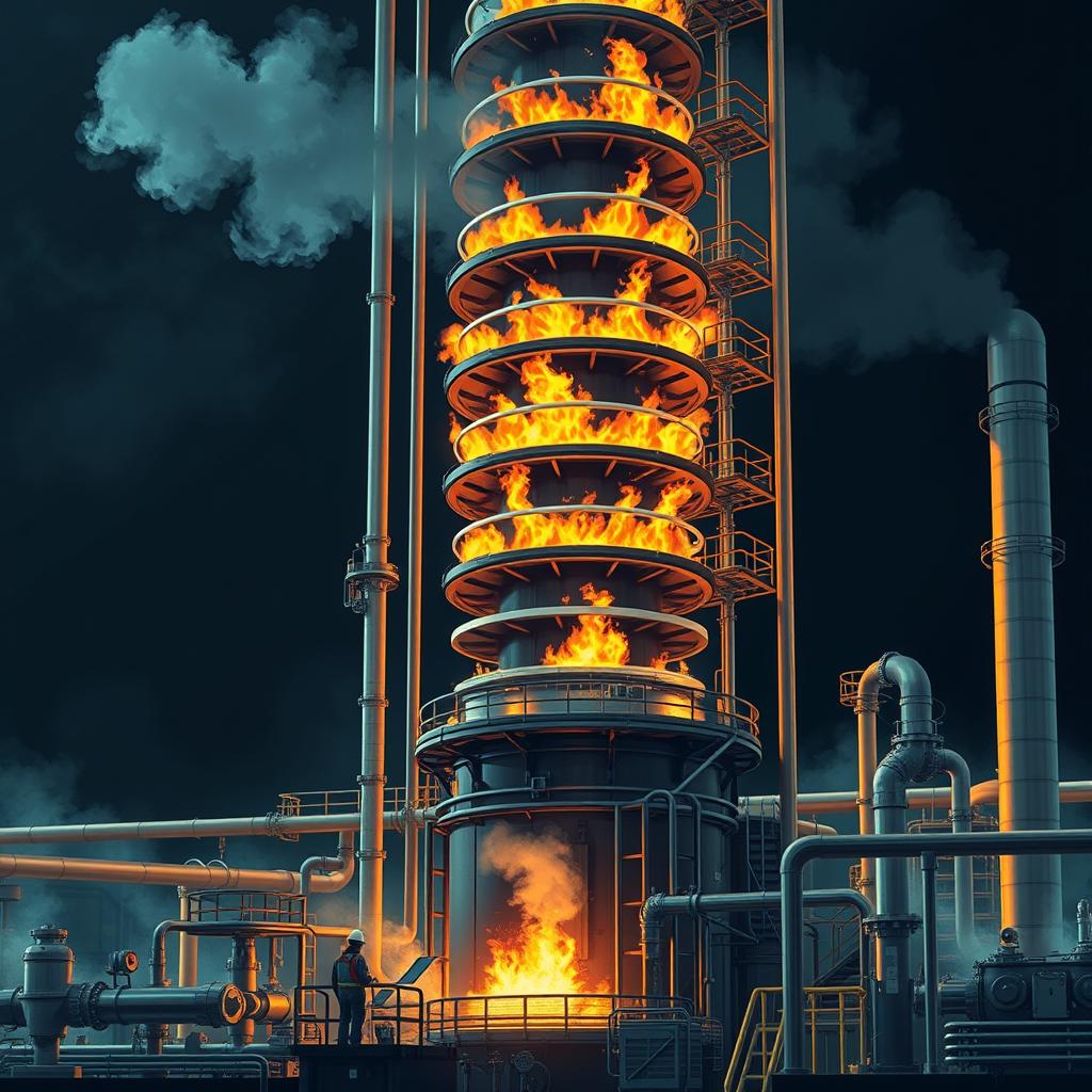 Unit Distilasi Kasar: Operasi Aman & Efisien
