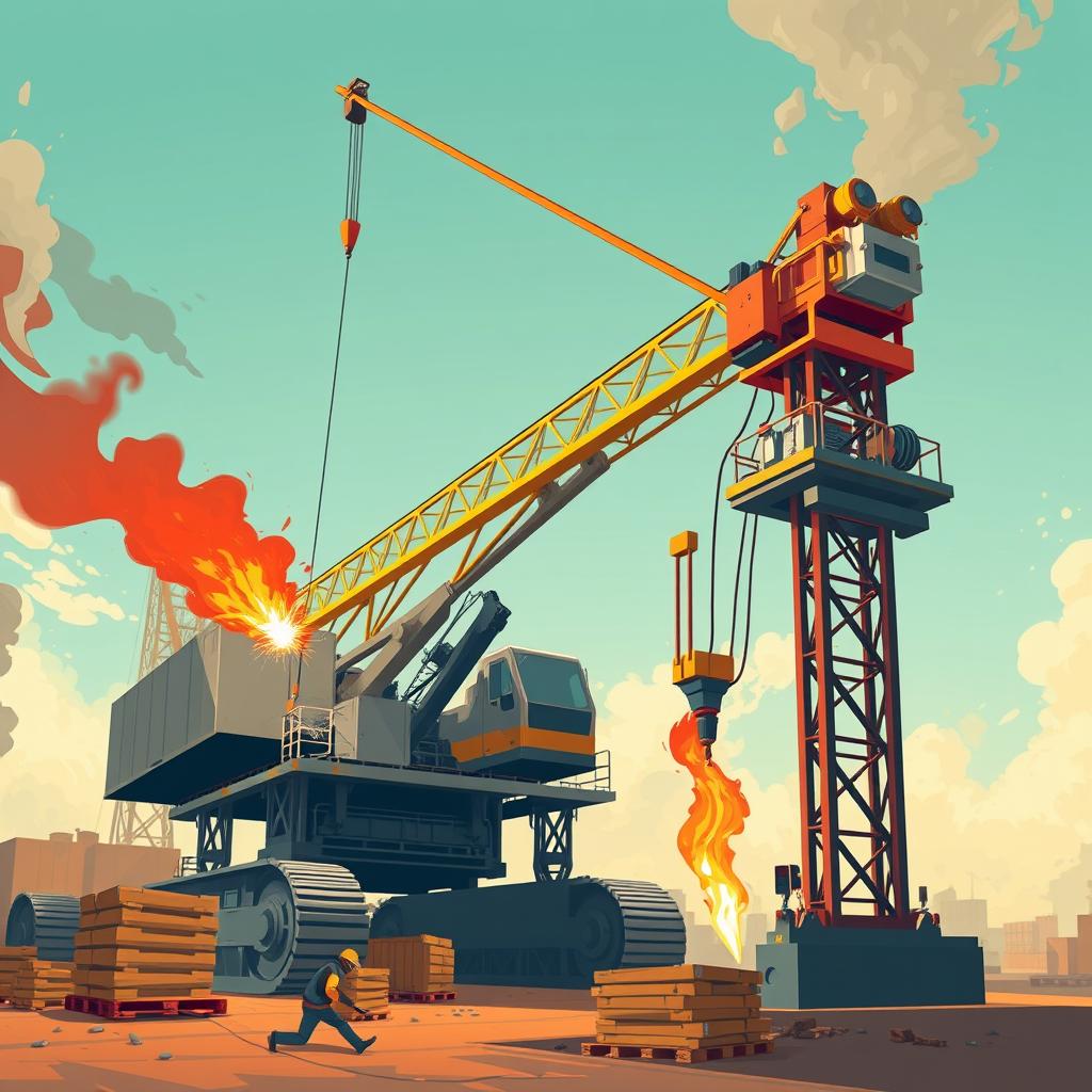 Crane Aman: Kontrol Statis, Hindari Kebakaran!