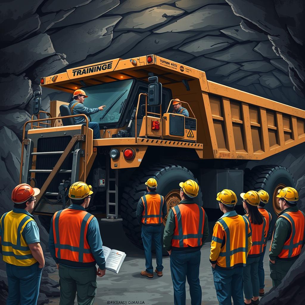 Underground Truck: Pelatihan Operator Kompeten & Aman