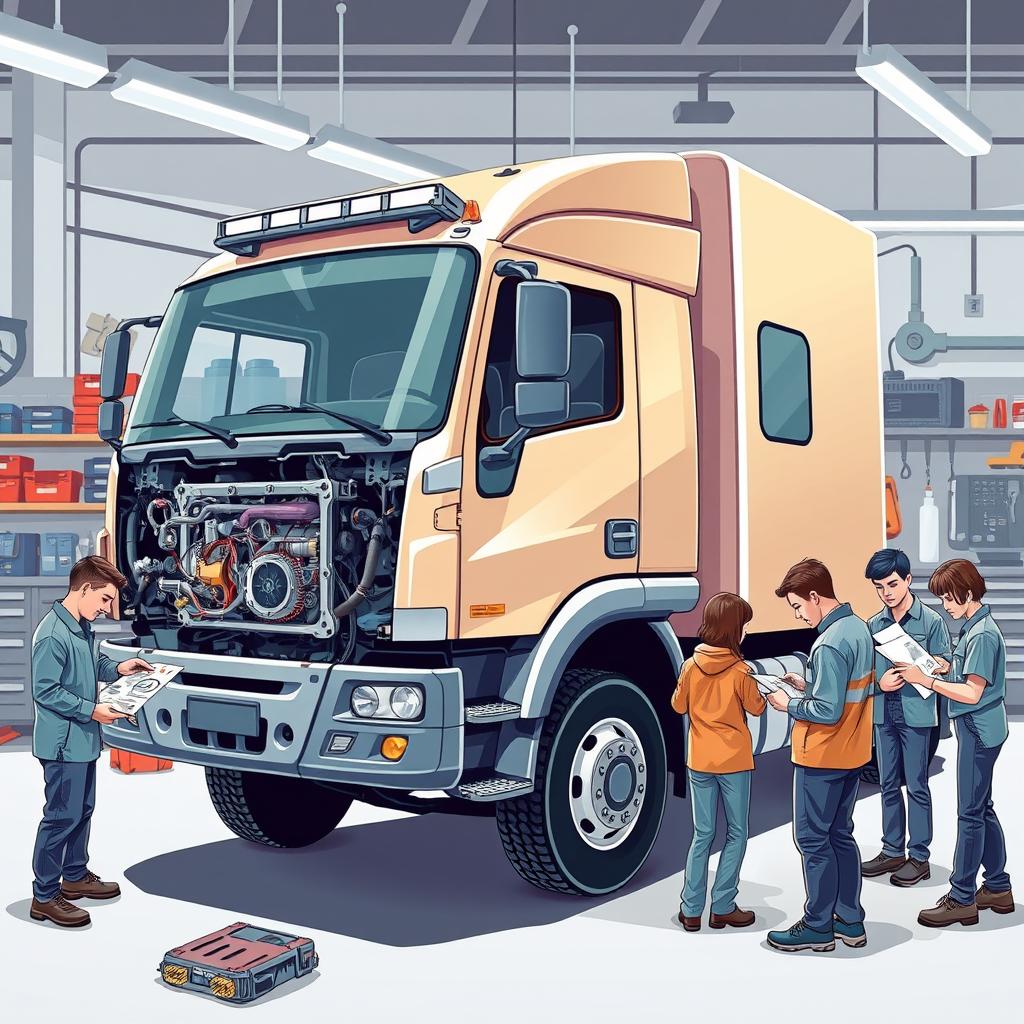 Service Truck: Pelatihan Perawatan & Perbaikan Cepat: Tingkatkan Efisiensi & Keandalan