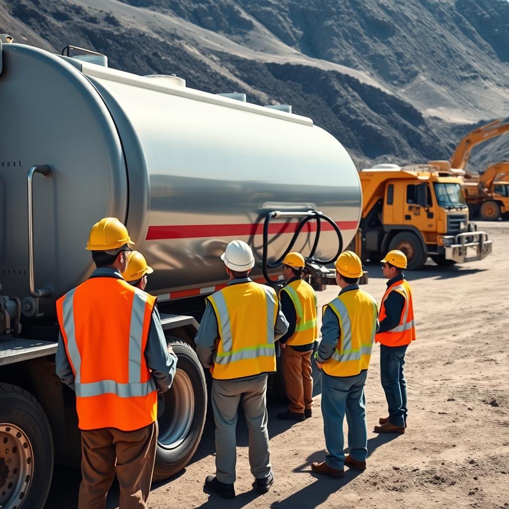 Fuel Truck: Pelatihan Pengisian Aman & Efisien di Tambang