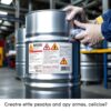 Label MSDS: Panduan Lengkap Pemasangan yang Tepat pada Drum Kimia