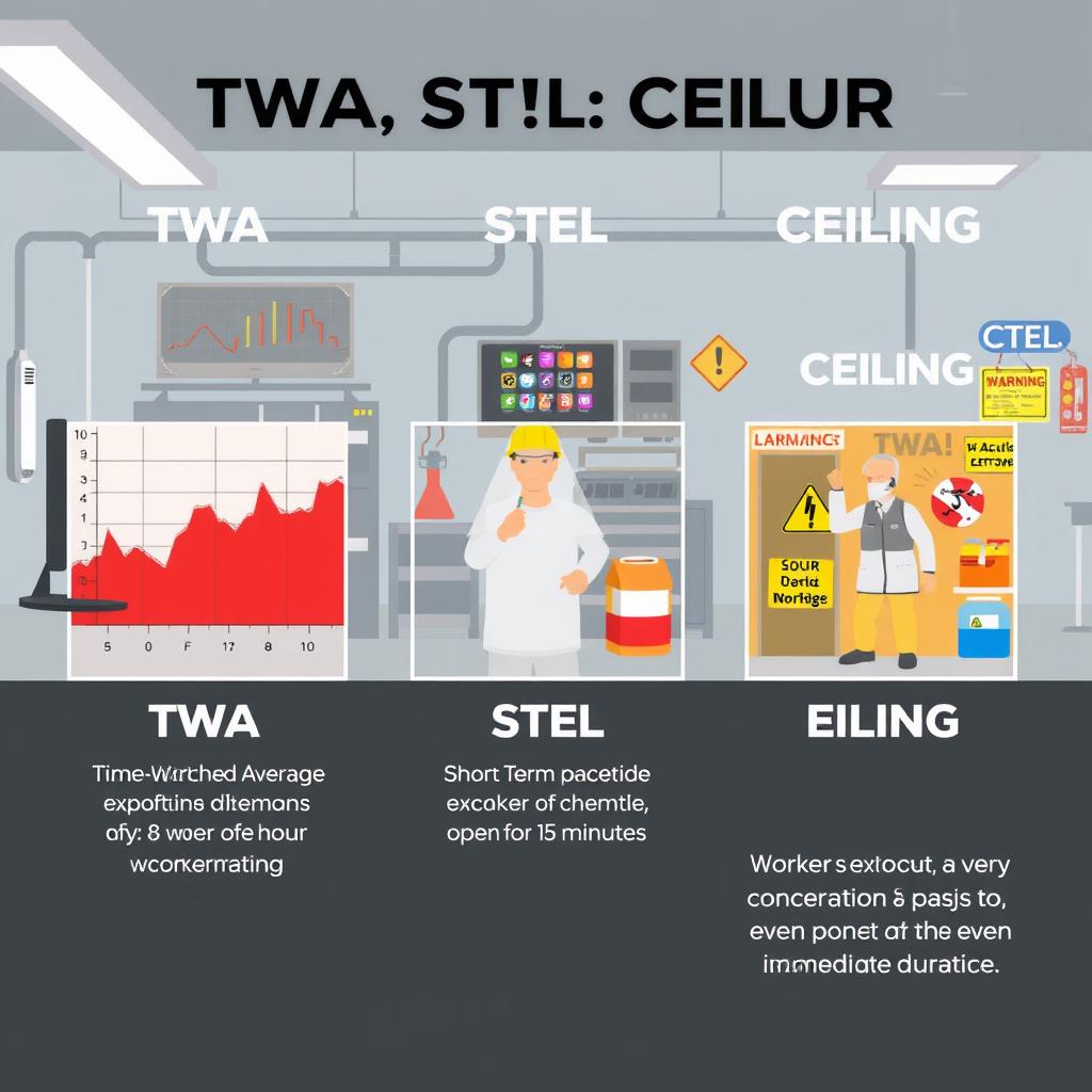 TWA, STEL, dan CEILING: Perbedaan Paparan Kimia yang Wajib Anda Tahu!