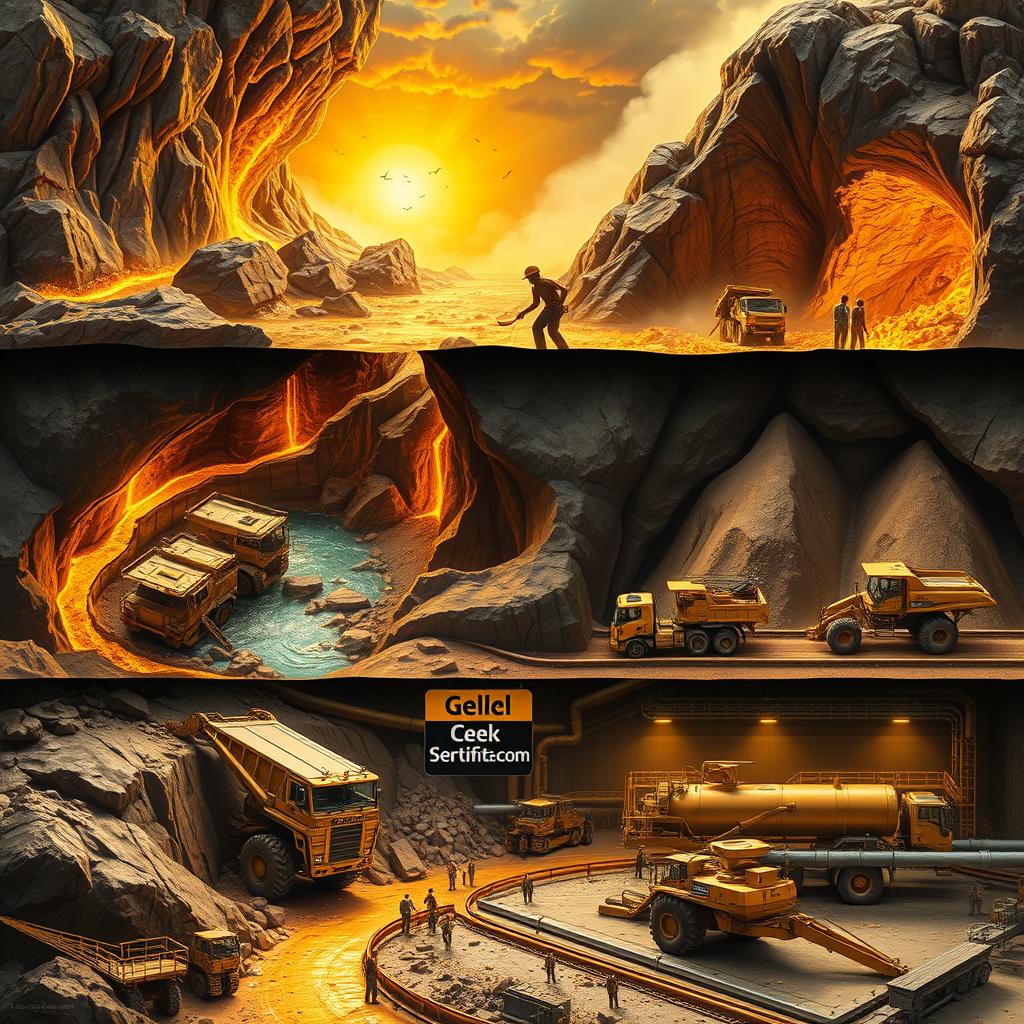 Emas: Dari Proses Alami hingga Penambangan Modern yang Berkelanjutan