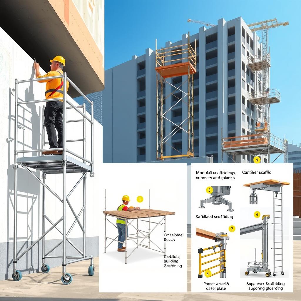 Peralatan Scaffolding: Nama & Fungsi Lengkap