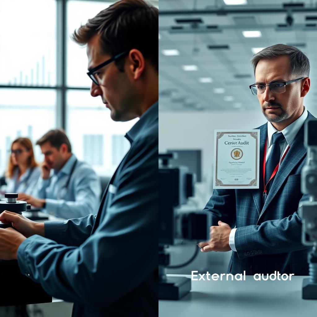 Kalibrasi Alat: Memahami Perbedaan Audit Internal vs. Audit Eksternal