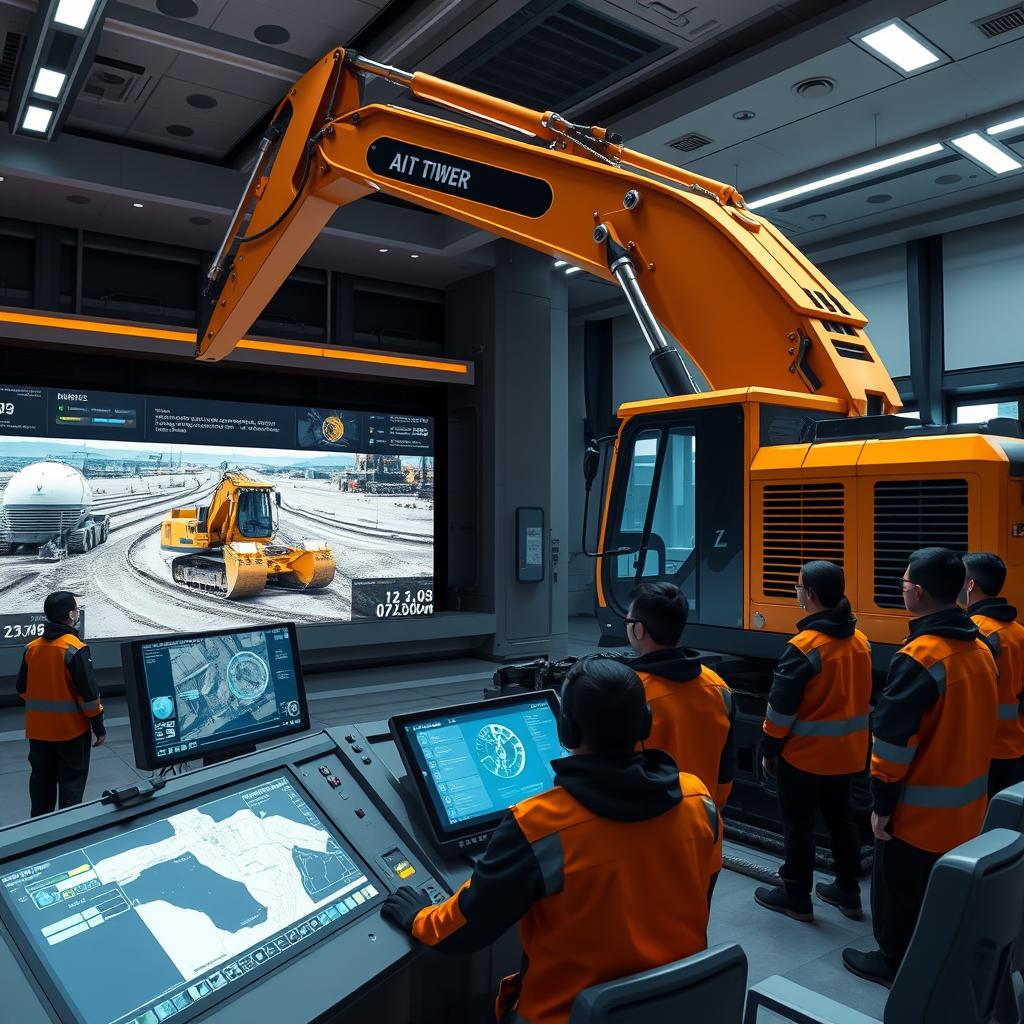 Pelatihan Alat Berat: Menguasai Operasi Jarak Jauh & Sistem Otonom