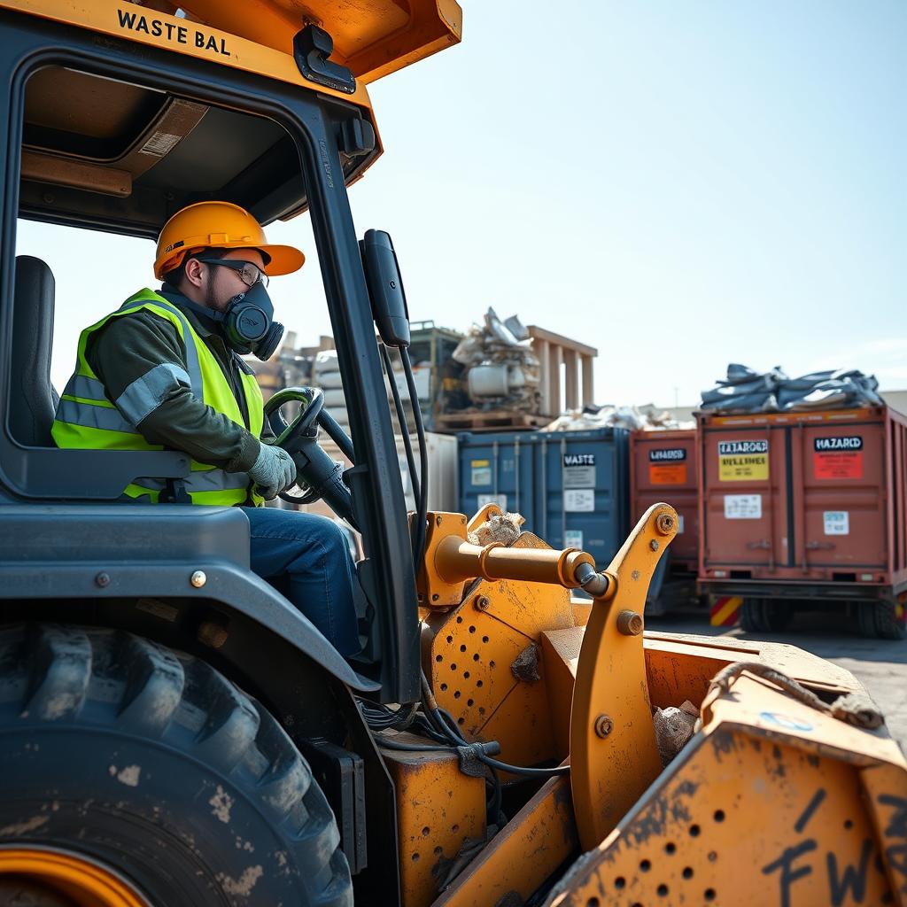 Operator Alat Berat: Pelatihan Penanganan Limbah yang Benar untuk Lingkungan Berkelanjutan