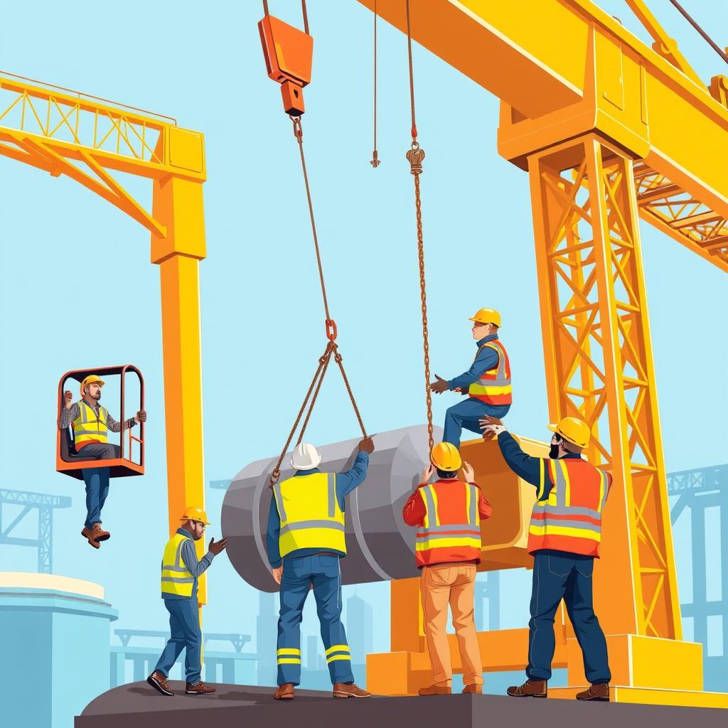 Kerja Tim & Koordinasi Crane: Sertifikasi yang Menjamin Keselamatan & Efisiensi