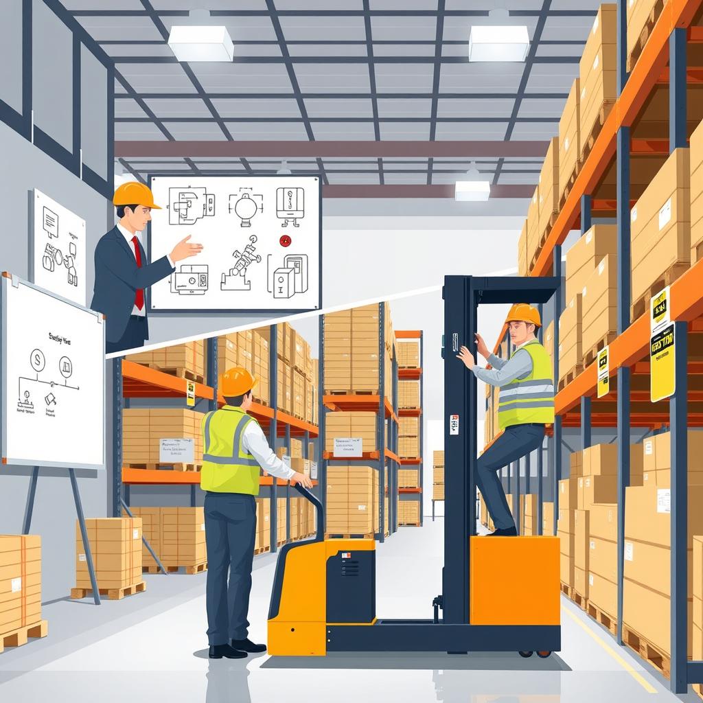 Pelatihan Operator Rack Stacker: Tingkatkan Efisiensi & Keamanan Pergudangan Anda