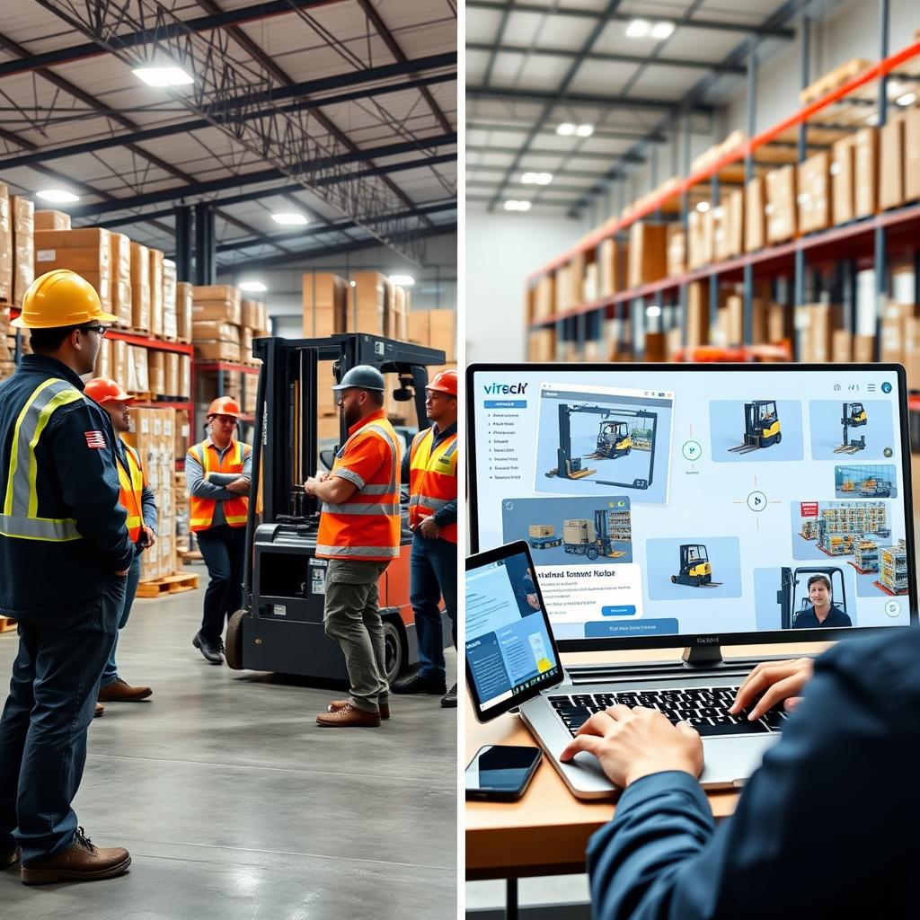 Pelatihan Operator Pallet Mover & Stacker: Mana yang Lebih Efektif, Online atau Offline?