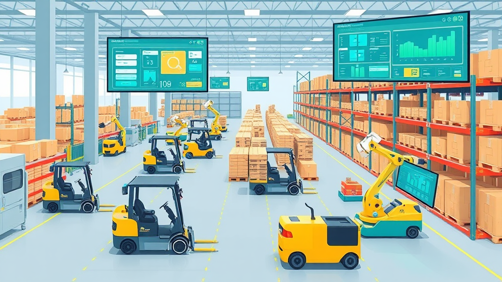 Integrasi Pesawat Angkat Angkut dengan Sistem Otomasi Gudang: Efisiensi & Produktivitas Maksimal