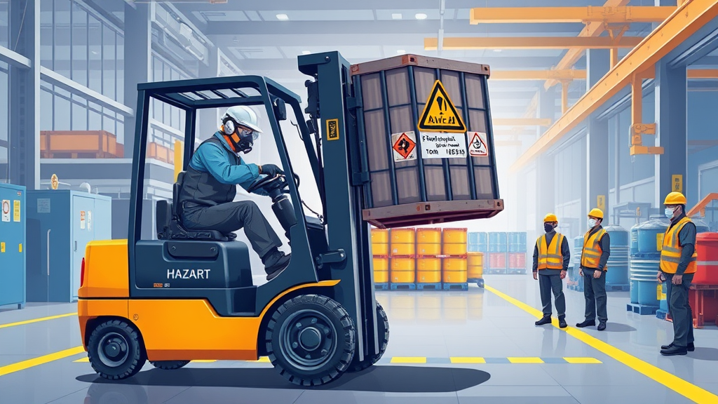 Penanganan Material Berbahaya dengan Pesawat Angkat Angkut: Prosedur Aman