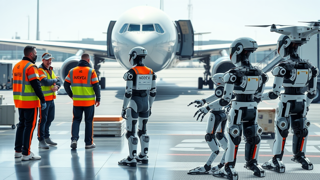 Kolaborasi Manusia dan Robot: Masa Depan Operasi Pesawat Angkat Angkut yang Lebih Efisien dan Aman