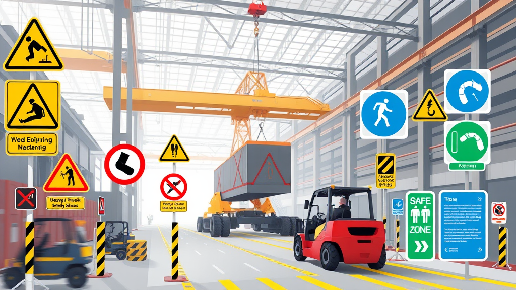 Pentingnya Rambu dan Marka Keselamatan di Sekitar Pesawat Angkat Angkut