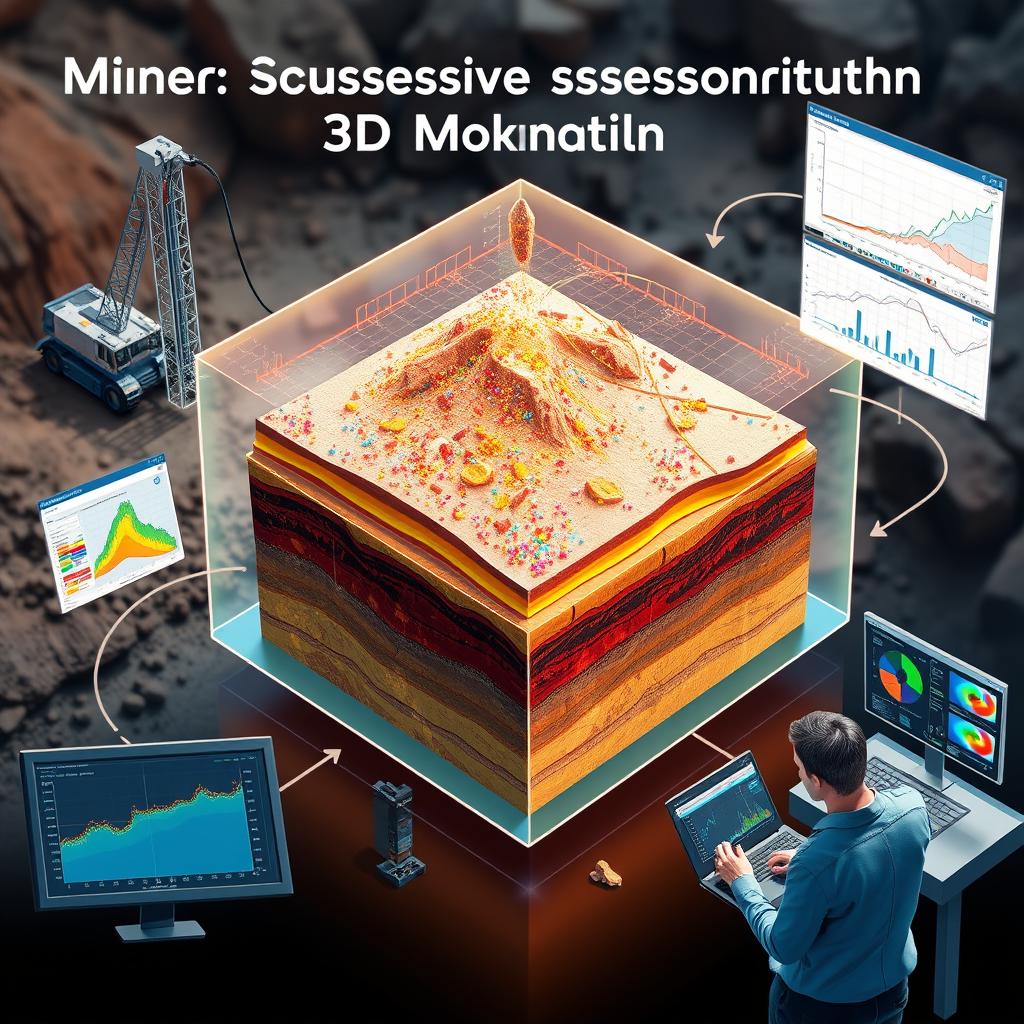 Estimasi Sumber Daya Mineral: Kuasai Pemodelan 3D untuk Hasil Akurat!