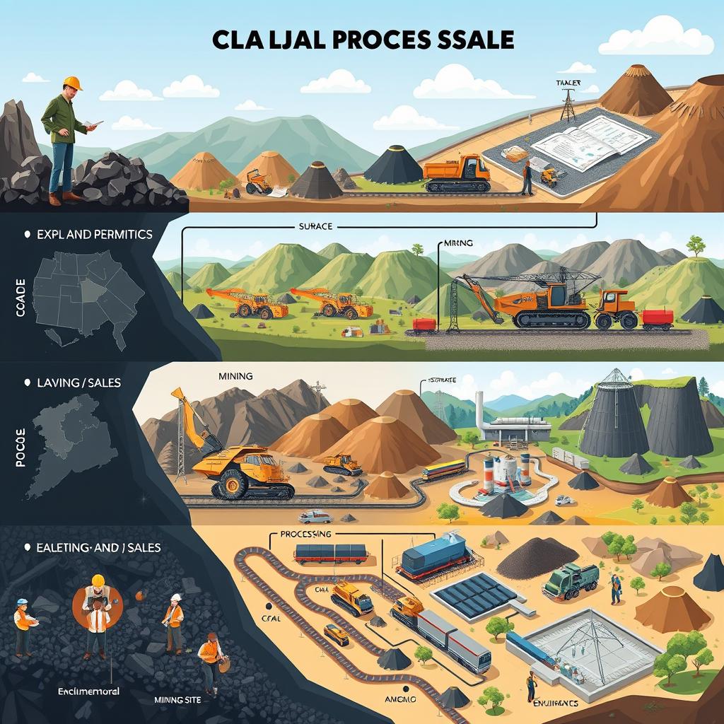 Panduan Lengkap: Proses Penggalian hingga Penjualan Batubara