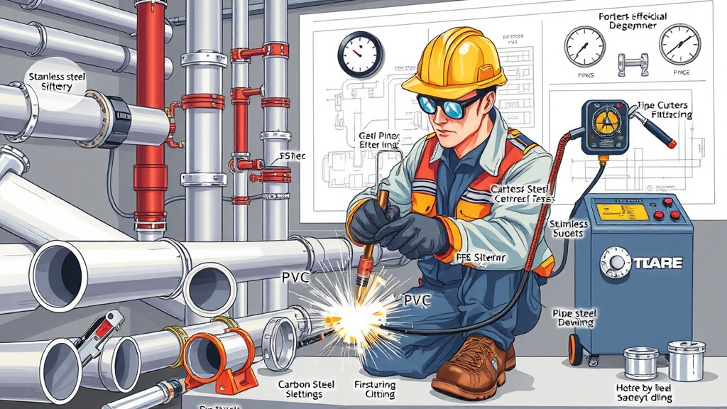 Pipe Fitter: Panduan Lengkap Teknik Pemasangan Pipa yang Aman dan Efisien