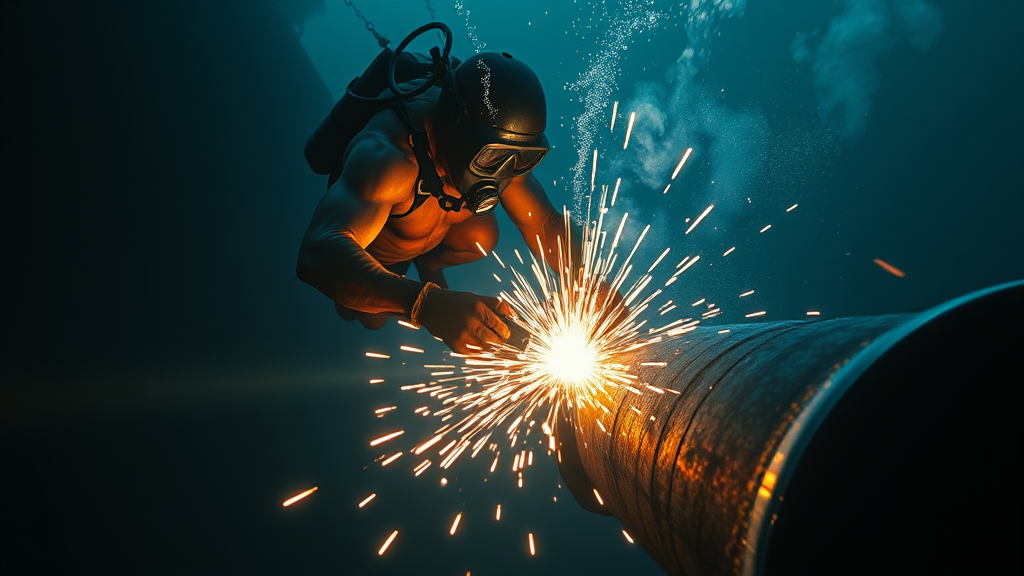 Welder Bawah Air: Menyelami Dunia Pengelasan Ekstrim di Kedalaman Laut