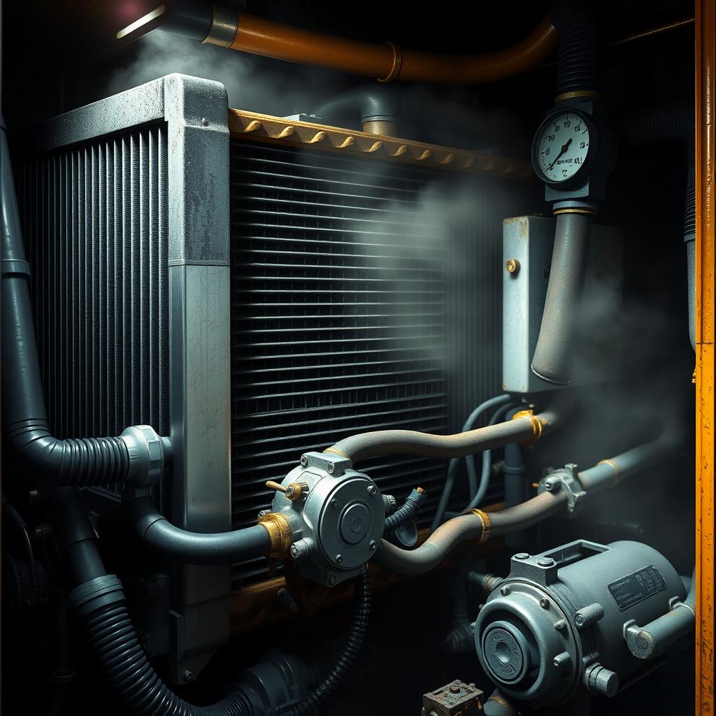 Overheat? Kenali Masalah Sistem Pendingin Alat Berat & Solusinya!