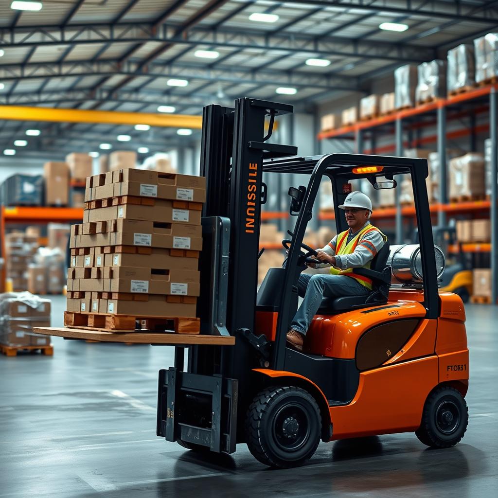 Karier Operator Forklift Kelas II: Fondasi Kuat dengan Sertifikasi Kemnaker