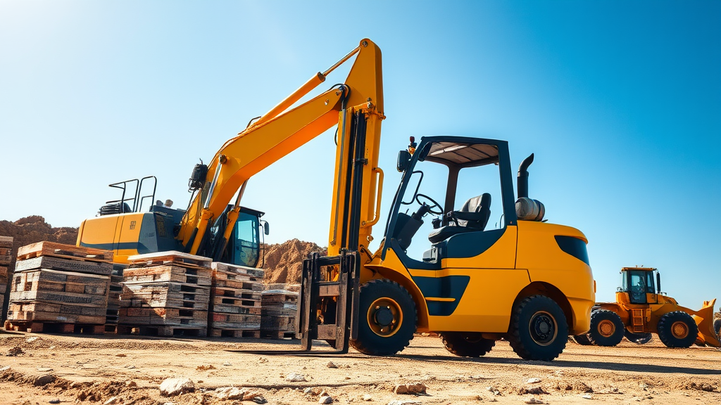 SIO Alat Berat: Panduan Lengkap untuk Forklift, Excavator, dan Jenis Alat Berat Lainnya