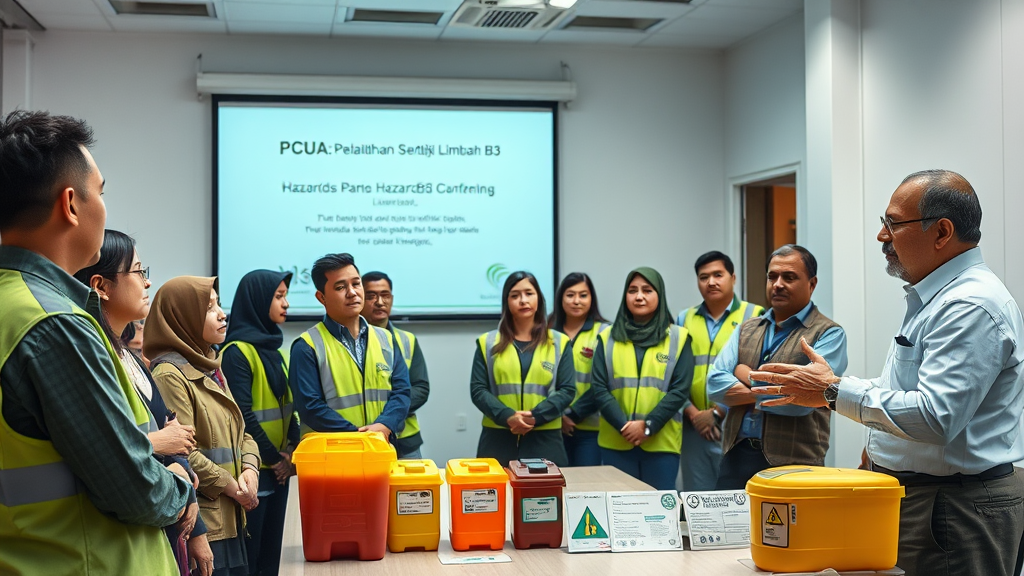 PCUA: Pelatihan dan Sertifikasi Limbah B3 Terpercaya untuk Pengelolaan Berkelanjutan