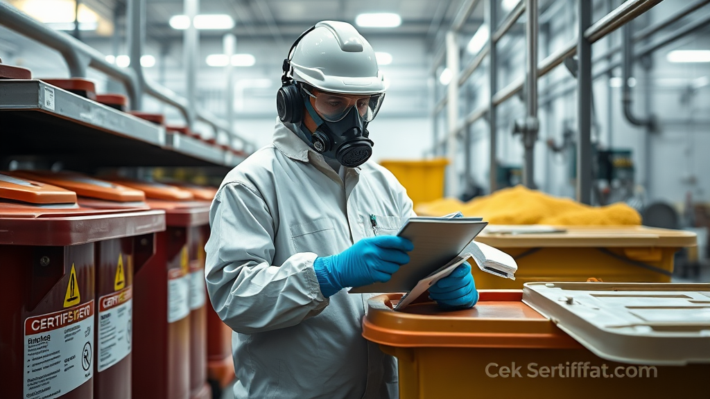 OLB3: Menjadi Operator Limbah B3 Profesional dan Bersertifikasi