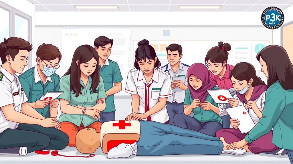 Pelatihan Resmi P3K: Kesiapsiagaan Pertolongan Pertama dalam Keadaan Darurat