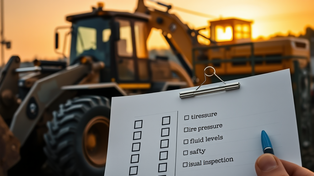 Checklist Harian Alat Berat: Panduan Efektif Mencegah Kerusakan & Tingkatkan Produktivitas