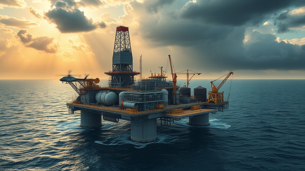 Offshore Platform: Mengungkap Proses Produksi Minyak di Laut Lepas