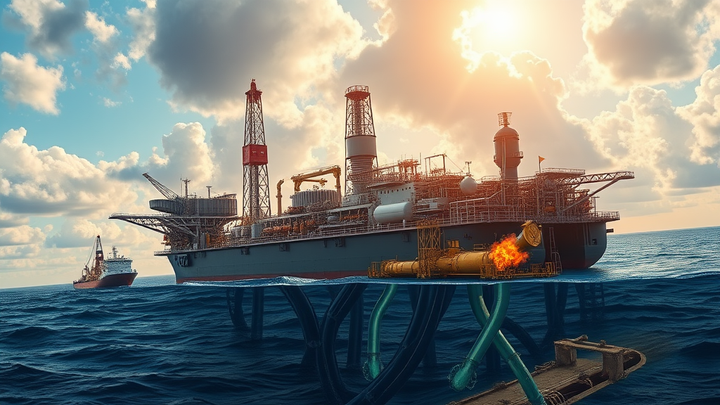 Proses Produksi Minyak: Studi Kasus Anjungan Lepas Pantai