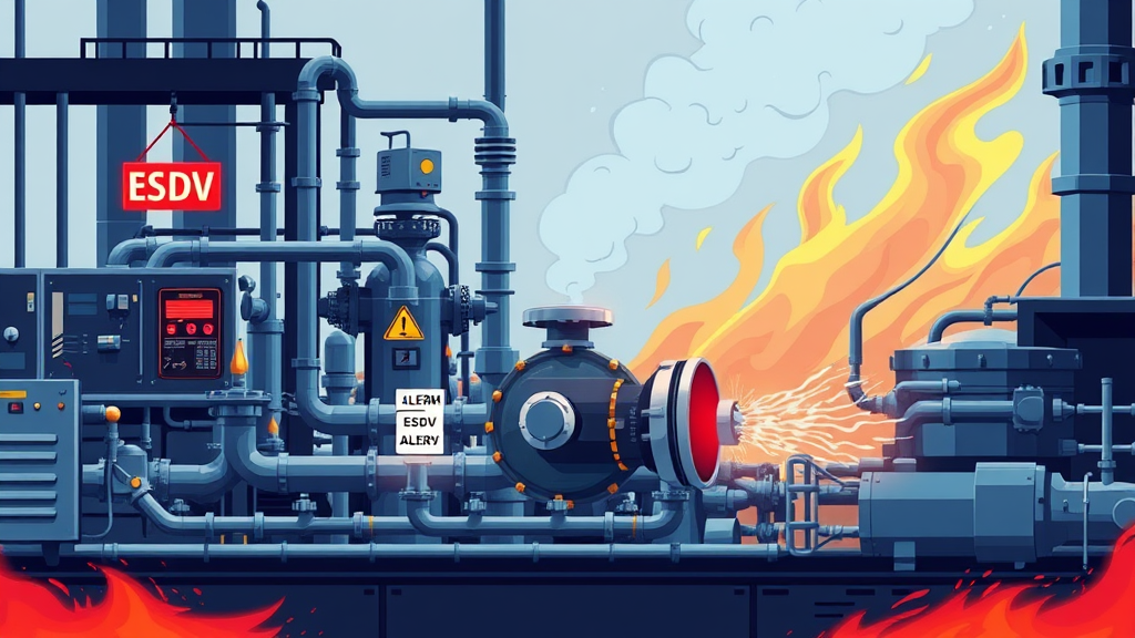 ESDV: Mengamankan Industri dengan Shutdown Cepat untuk Mencegah Bencana