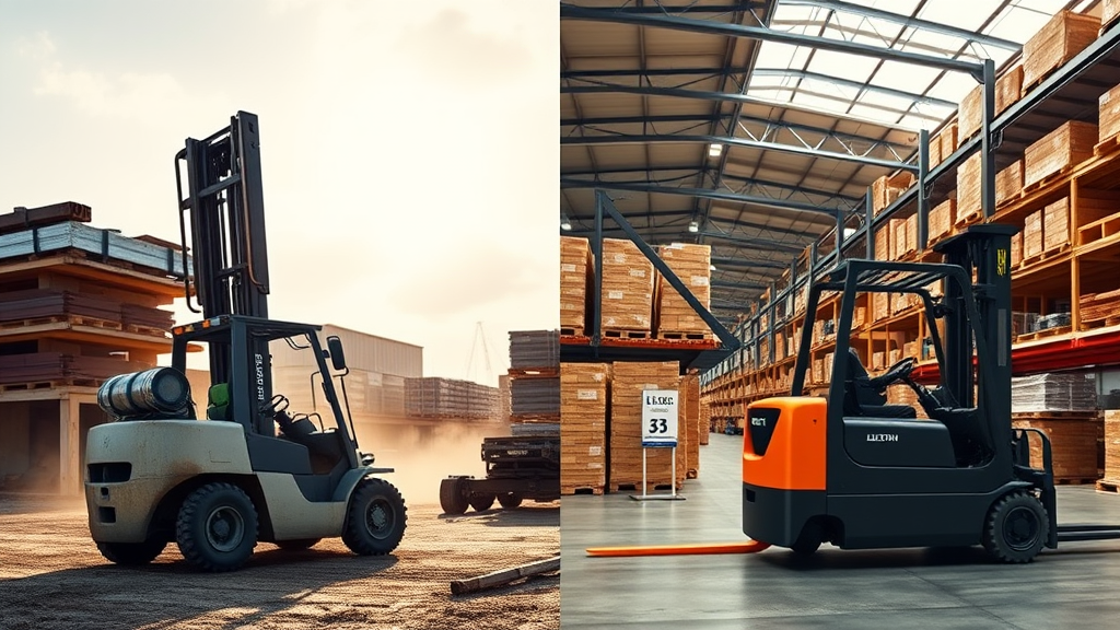 Forklift Listrik vs. Diesel: Pilihan Terbaik untuk Efisiensi Bisnis Anda