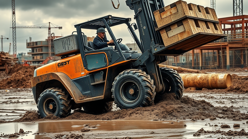 Forklift Off-Road: Solusi Tangguh untuk Menaklukkan Medan Ekstrem