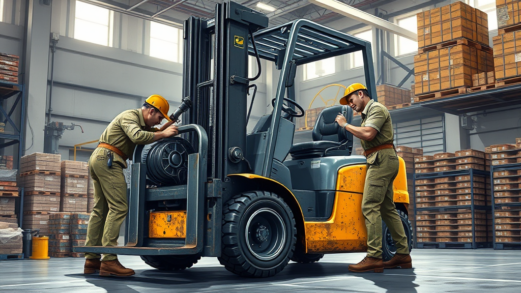 Memilih Forklift Bekas: Tips Cerdas agar Tidak Salah Beli