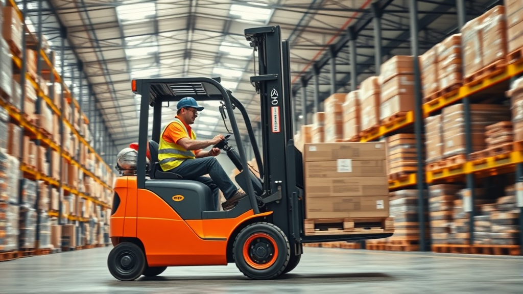 Forklift: Peluang Karir & Potensi Penghasilan yang Menjanjikan