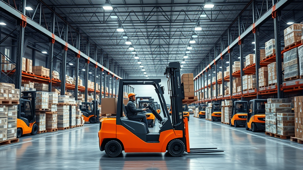 Forklift: Mengungkap Peran Vital dalam Rantai Pasokan Modern