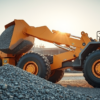 Wheel Loader: Teknik Efisien Memuat dan Memindahkan Material
