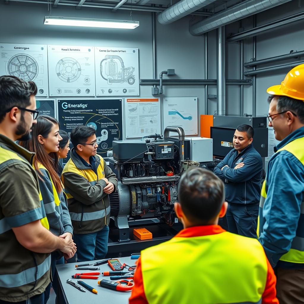 Pelatihan Operator Genset: Kuasai Teknik Perawatan & Troubleshooting