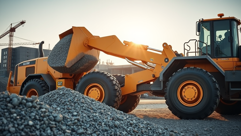 Wheel Loader: Teknik Efisien Memuat dan Memindahkan Material