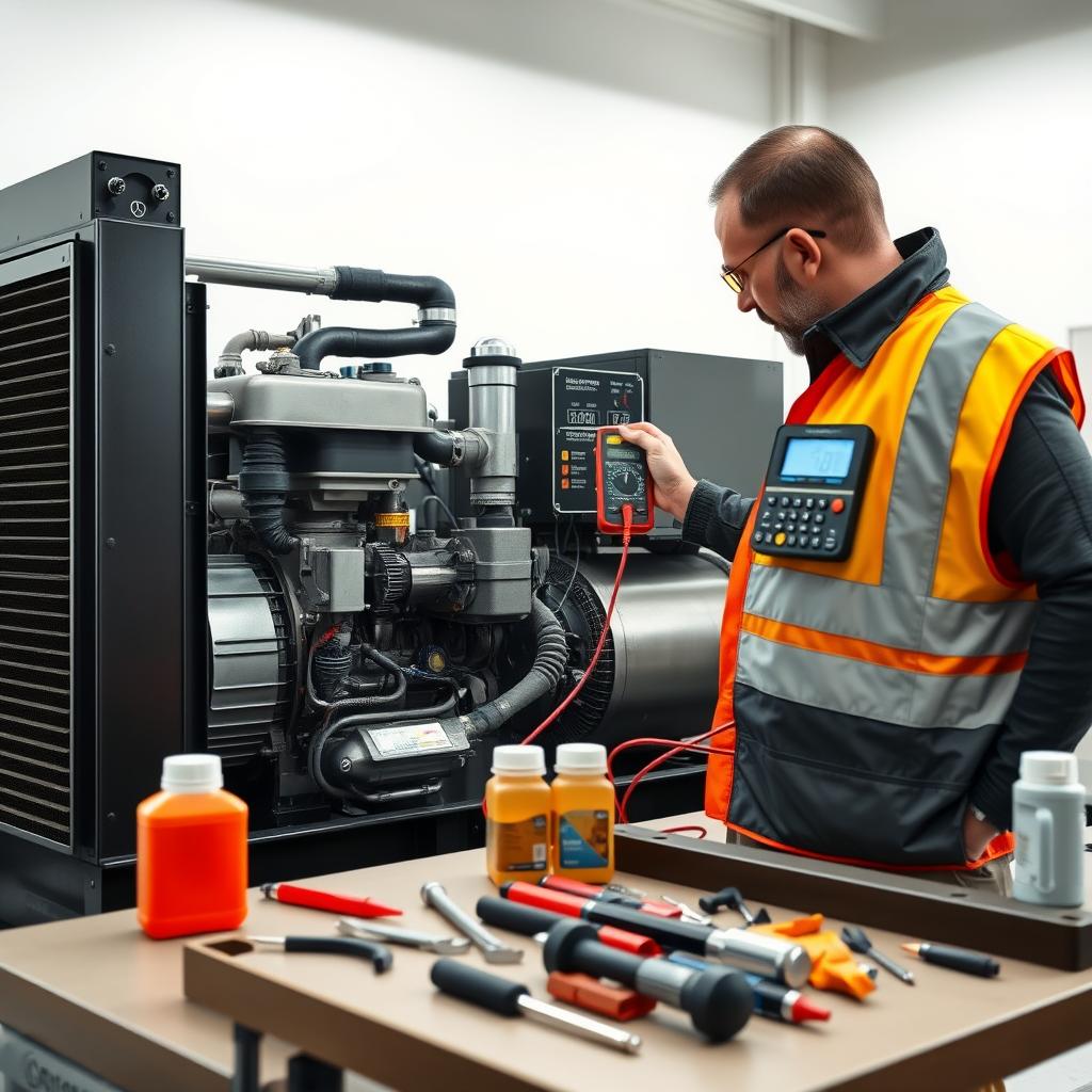 Pelatihan Genset Resmi: Optimalkan Kinerja & Usia Genset Anda