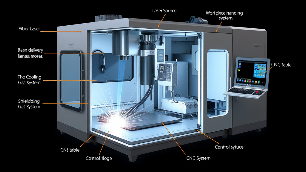 Komponen Utama Mesin Laser Welding: Fungsi Vital dan Tips Perawatan Efektif