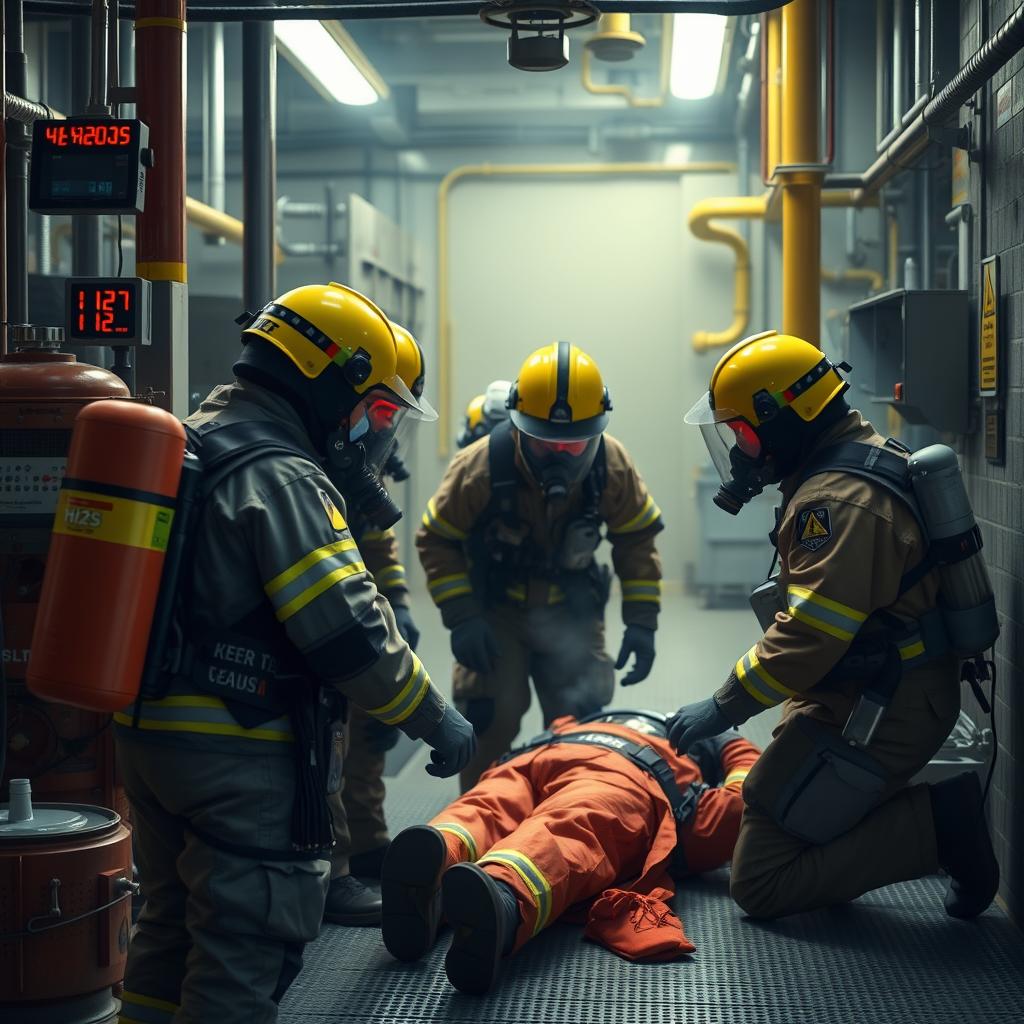 Pelatihan H2S: Kunci Keselamatan Petugas Tanggap Darurat Gas Beracun